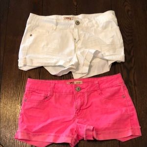 LEI low rise shorts size 11